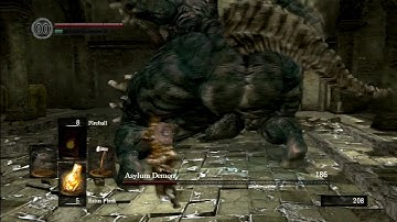 SL1 No rolling/sprinting/blocking/parrying Asylum Demon