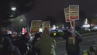 Strike begins for thousands of Fred Meyer, QFC employees