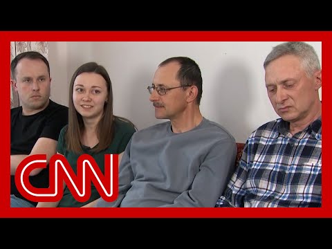 'I'm trying to learn how to smile' - Man who escaped Mariupol reunited with family