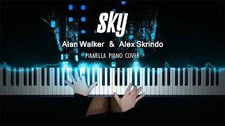 Alan Walker & Alex Skrindo - Sky | Piano Cover by Pianella Piano chords