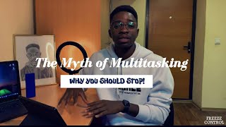 The Myth of Multitasking: Why you should stop!!