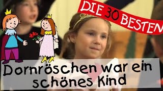 👩🏼 Dornröschen war ein schönes Kind - Singen, Tanzen und Bewegen || Kinderlieder Resimi