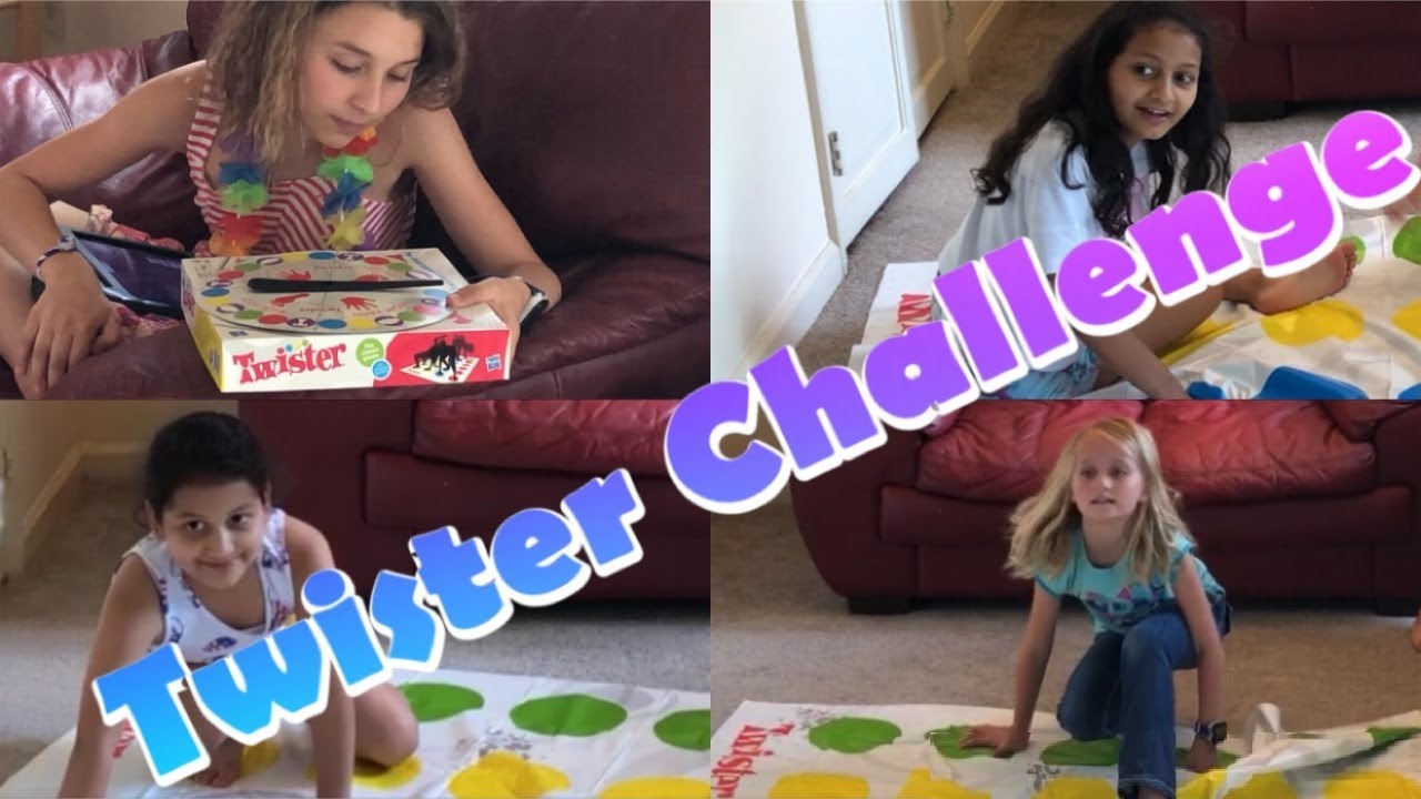 MESSY TWISTER CHALLENGE - YouTube