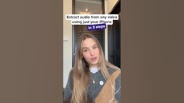 How to Extract Audio from Any Video on iPhone