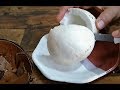 Como Abrir um coco e DESPELAR Facil! O melhor do coco seco