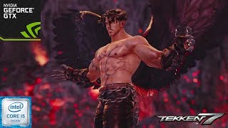 TEKKEN 7 || GTX 950M FPS TEST || DEVIL JIN GAMEPLAY