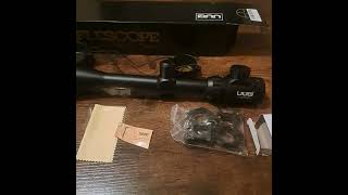 UUQ 6 24x50 AO Rifle Scope  for Hunting, Shotguns Review, Good down range clarity