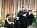 Raff Joseph Joachim - Cavatina op. 85 #3 - Dasha Obukhova (Piano) & Svetlana Volkova (Violin)
