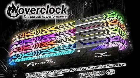 Team Group T-Force XCalibur DDR4 3600 16GB Kit Review