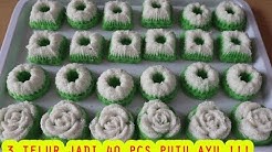 Cara buat putu ayu lembut 3 telur jadi 40 pcs - Durasi: 10.10. 