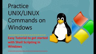 How to run Unix / Linux commands on Windows | Shell Scripting without Installing Unix/Linux (Cygwin)