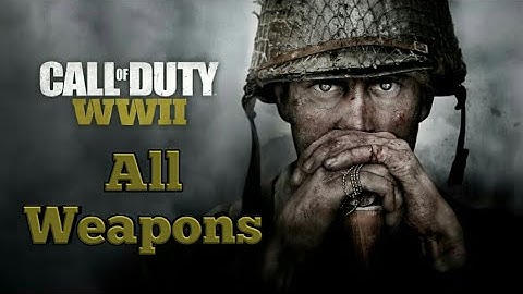 Call of Duty WWII All Weapons Showcase