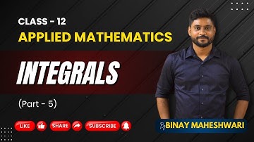 Class 12 Applied Maths | Integration Made Easy | Basic Formulas & Concepts Explained