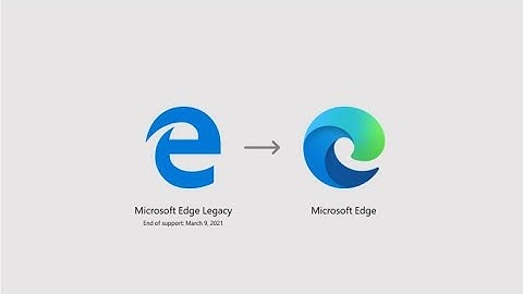 Support has ended for the old Microsoft Edge On Windows 10