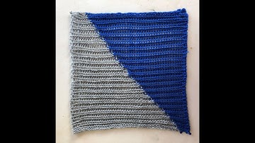 Double-bed Short-row Intarsia Part 2