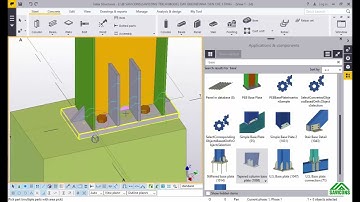 20 Liên kết cột bê tông và cột tổ hợp chính trong Tekla