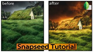 Dramatic look in snapseed | snapseed photo editing tutorial screenshot 3