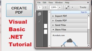 Visual Basic .NET Tutorial 47 - iTextSharp : How to create PDF file in VB.NET
