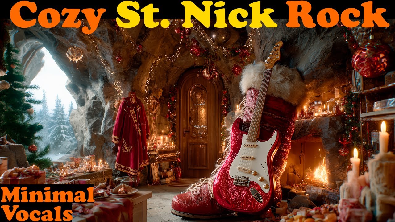 🎄Секретная рождественская разминка🕯️: Уютный рок от St. Nick для праздничных вечеров, учёбы, работы