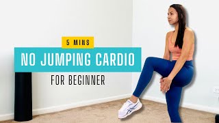 No Jumping Cardio Exercises : Quick Fit Day 21 : #noequipmentworkout #burncalories #workoutfromhome