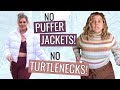 Breaking Every Plus Size Fashion "Rule" For a Week 2 (winter edition)