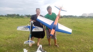 Scratch Build Foamboard F3A Plane, Maiden Flight