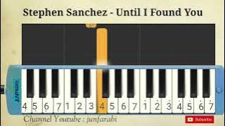 Stephen Sanchez | Until I Found You | not pianika easy