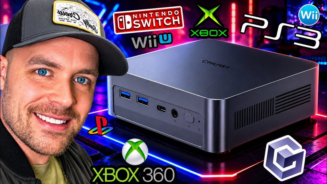 Nintendo Switch SONY PlayStation3 The Chuwi AuBox X Plays Xbox 360 PS3 & Nintendo Switch! - YouTube