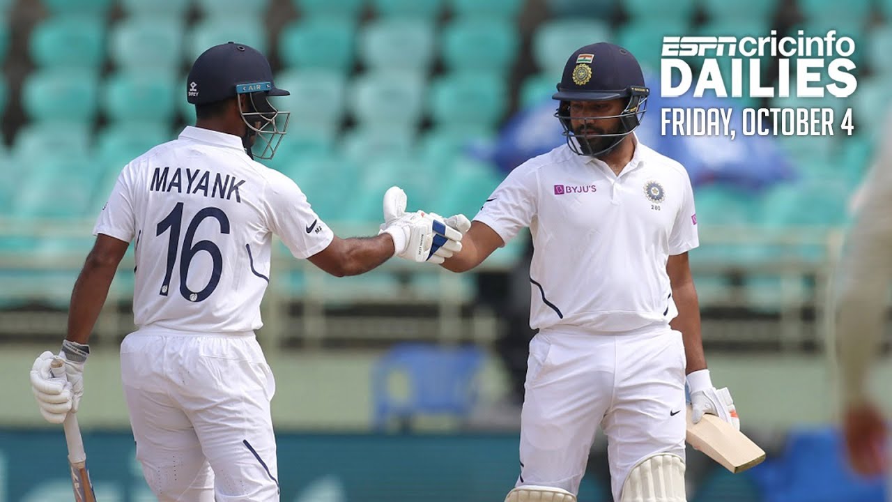 Agarwal and Rohit pile up the runs