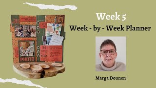Week 5 week by week planner