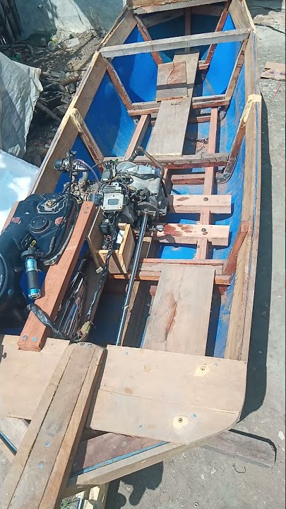 perahu drum plastik. mesin karisma 125