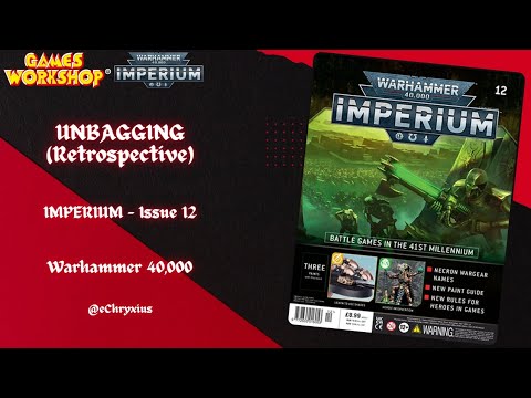 Warhammer 40,000 Imperium ティラニッド RETRO UNBOXING - Imperium: Issue 12 | Warhammer 40,000 - YouTube
