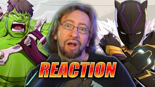 MAX REACTS: Hulk and Black Panther Trailer - Marvel TOKON