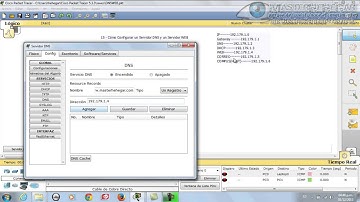 15 - Cómo Configurar un Servidor DNS y un Servidor WEB en Packet Tracer (CyERD)