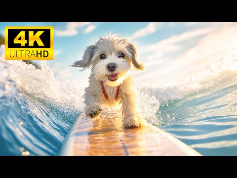 Daily Funny Moments Of Baby Animals With Relaxing Music,Colorfully Dynamic, Cute Animals