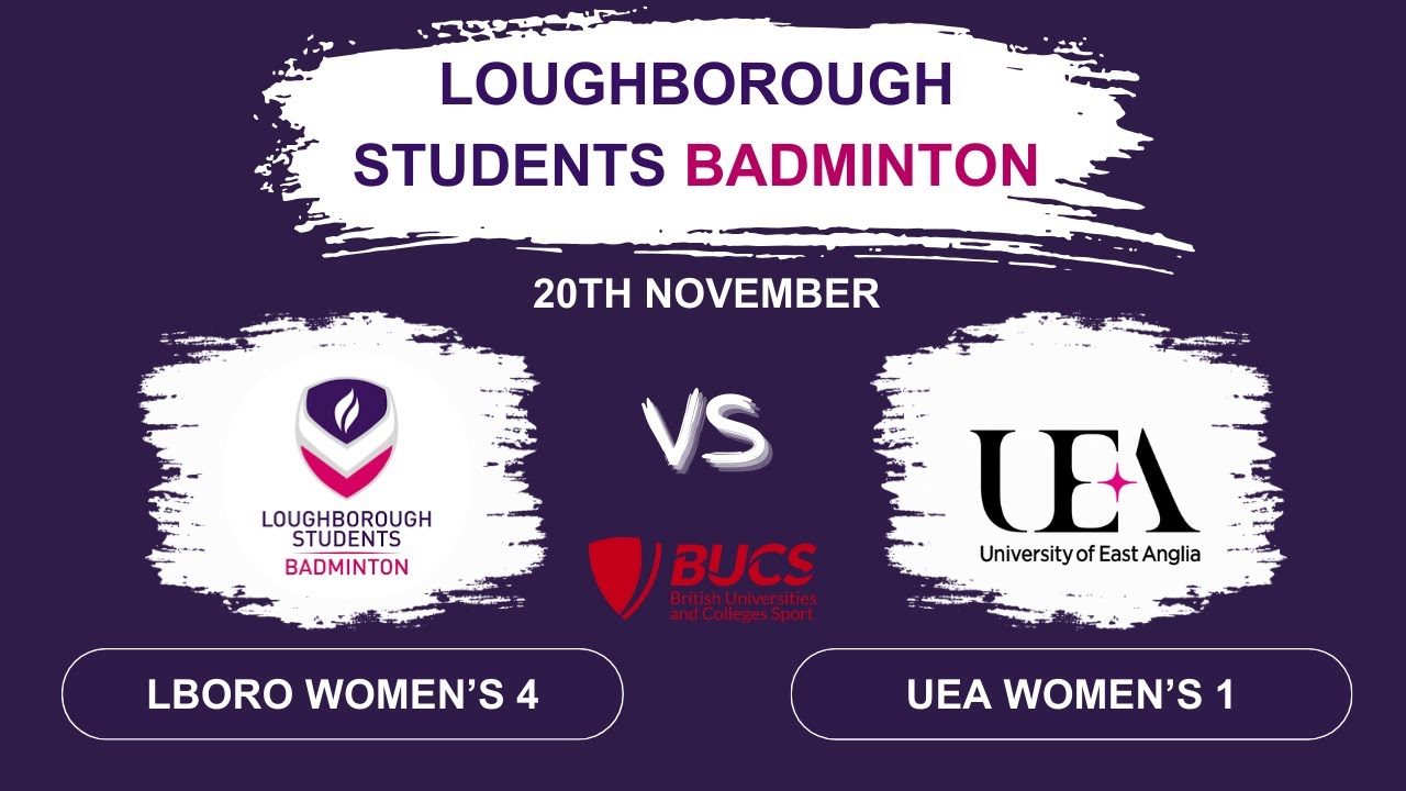 Loughborough Women's 4s Vs UEA Women's 1s