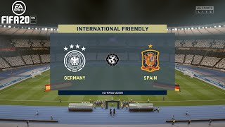 FIFA 20 ! GERMANY  Vs SPAIN ! UEFA NATIONS LEAGUE ! 3 SEPTEMBER 2020