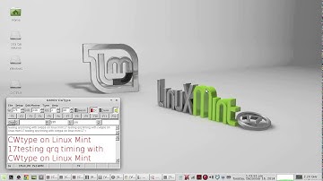 QRQ CW on Linux : CWtype - qrq cw keyboard