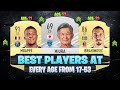FIFA 21 | BEST PLAYERS AT EVERY AGE 17-53! 😱🔥| FT. MBAPPE, IBRAHIMOVIC, MIURA... etc