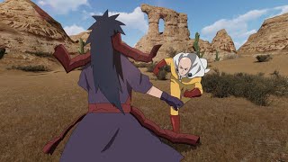 If Saitama Was In Naruto Fan Animation  Saitama vs Madara Fan Animation