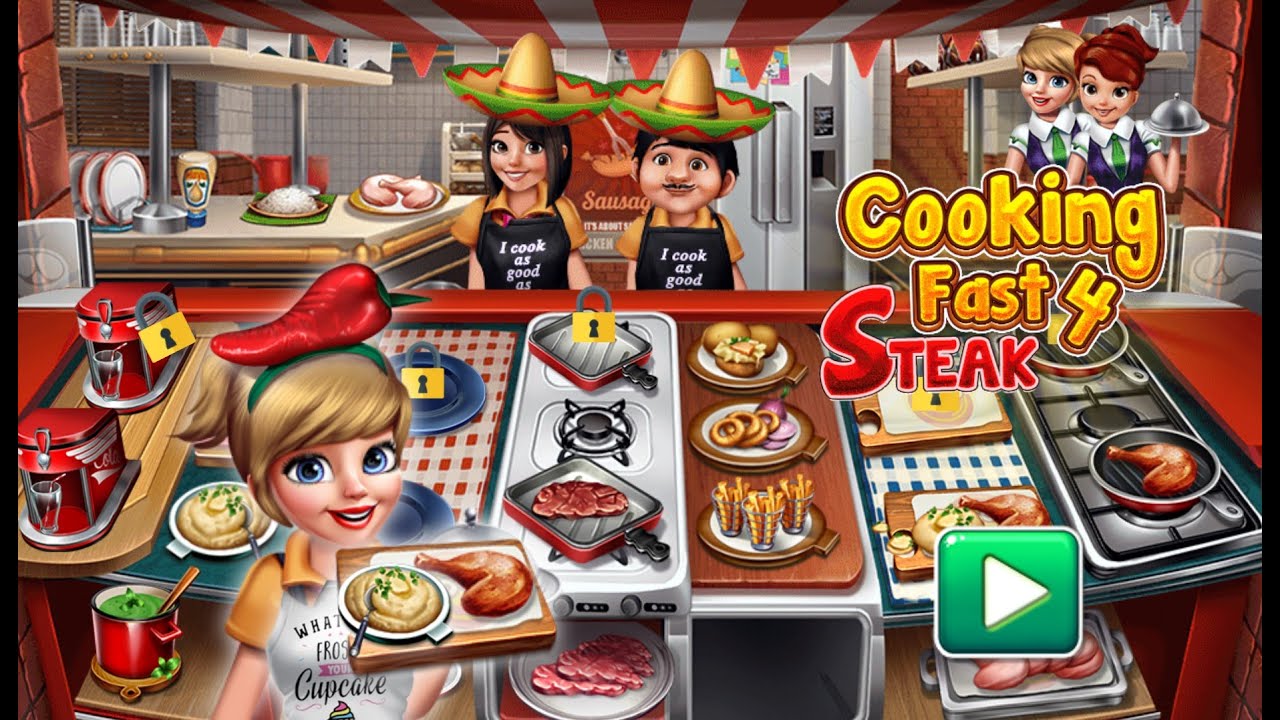 Jogo Cooking Fast 4 Steak no Jogos 360