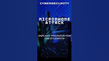 Microphone Attack - inplant training for cse students - kaashiv infotech chennai reviews