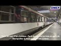 Train de nuit 5744 Cerbère - Paris Austerlitz en gare de Montpellier St Roch le 13/07/25
