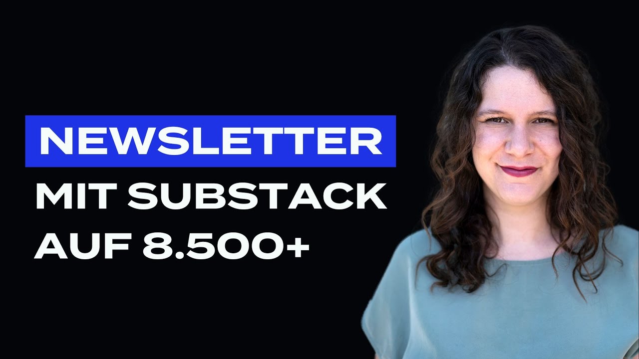 Von 0 auf 8.500 Abonnenten mit Substack: Der Newsletter TextHacks von Anne-Kathrin Gerstlauer