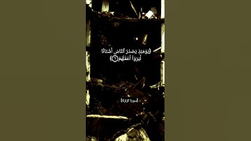 سورة الزلزلة بصوت الشيخ أحمد العجمي