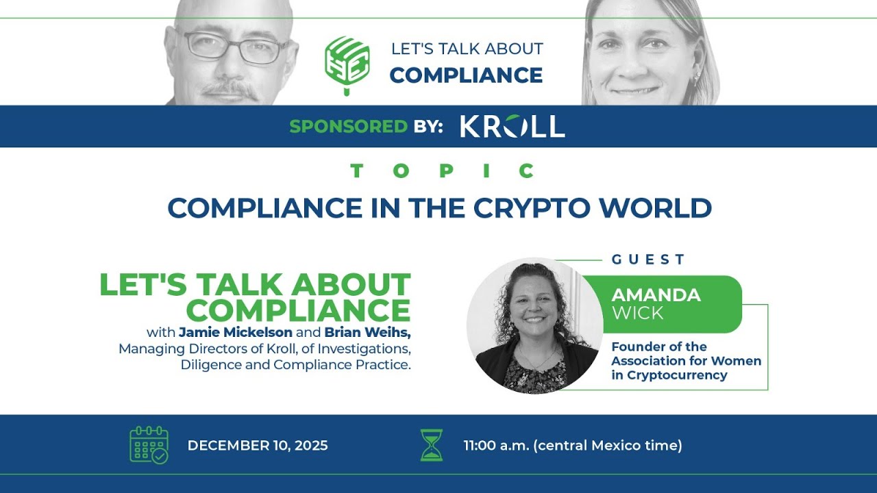 COMPLIANCE IN THE CRYPTO WORLD