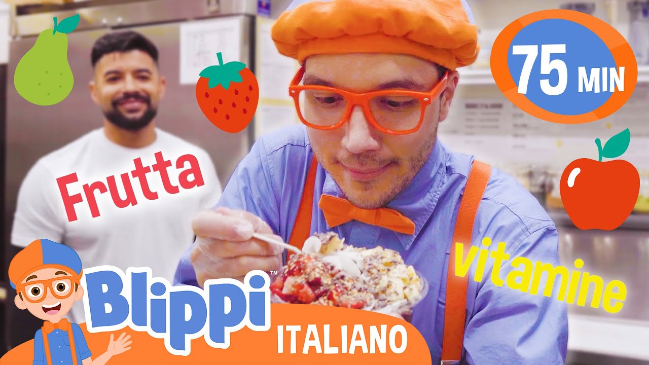 Blippi beve frullati sani e golosi | Blippi in Italiano | Video educativi per bambini