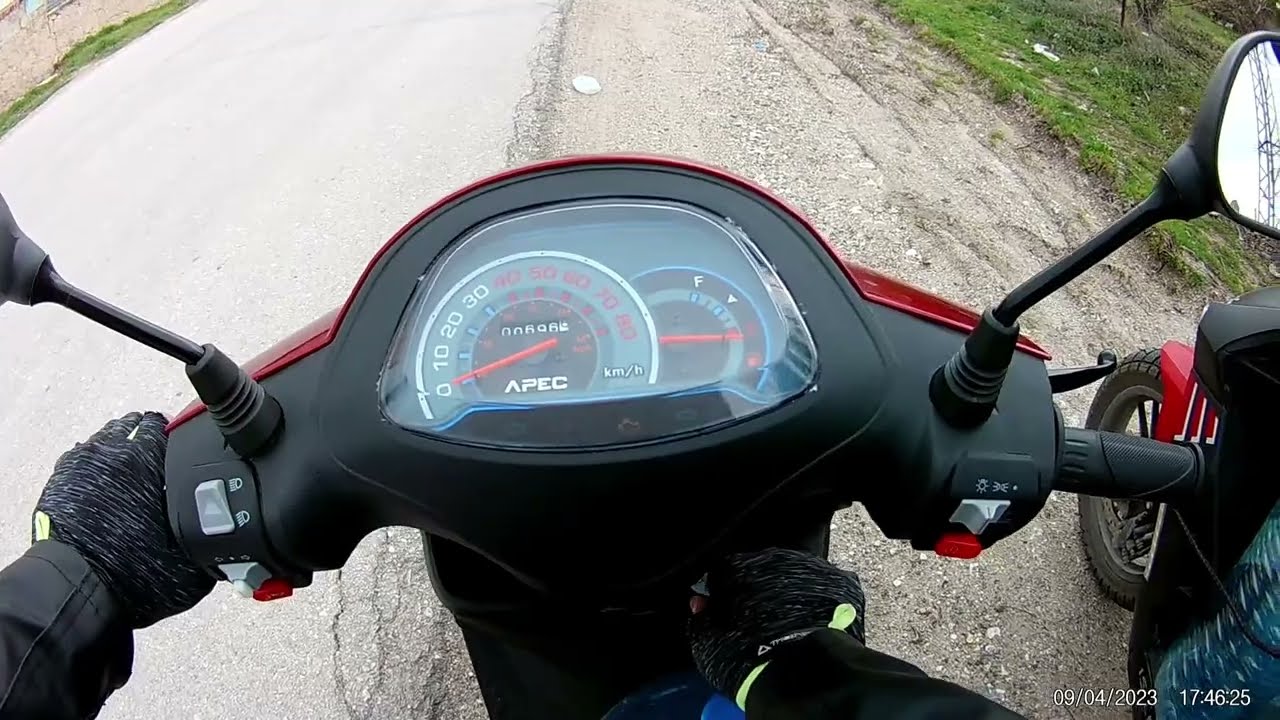 Apec PS3 50cc | 4 Ay Sonra İlk Marş ve Çıtırından Uzunyol