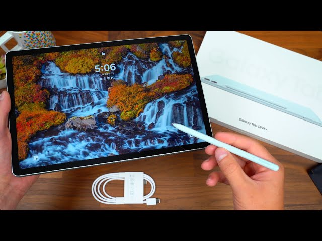 Unboxing the Galaxy Tab S9 FE and the bigger Tab S9 FE+: What's it all  about? - PhoneArena