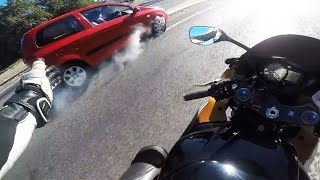 Stupid, Crazy & Angry People Vs Bikers | Bad Drivers Caught On Go Pro [Ep.#114]